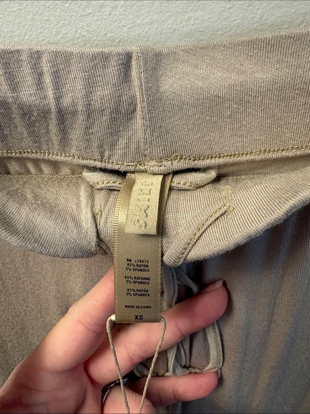 NWT Skims Taupe Wide Leg Lounge Pants Size XS - Picture 3 of 6